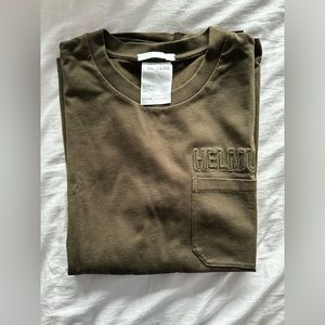 Helmet Lang Army Green T-shirt (unisex)